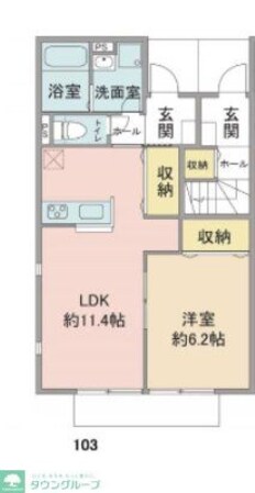 M.STAGE II(エムステージII)の物件間取画像